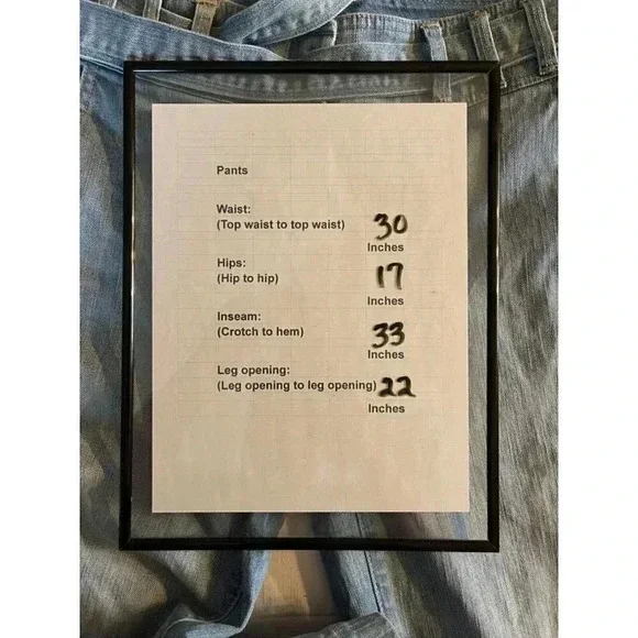 New York & company light wash belted flare bootcut jeans women's size 2 - Picture 6 of 6